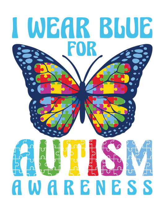 Autism Awareness Sublimation Designs